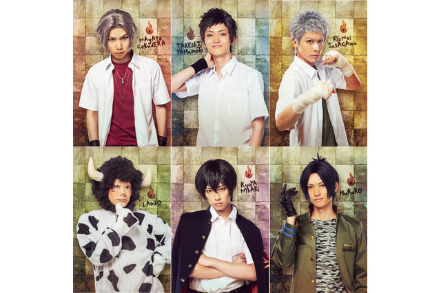 舞台「家庭教師ヒットマンREBORN！」ボンゴレ守護者のビジュアル公開！黒曜中のメンバーも発表 画像