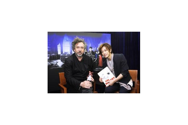 話題のティム･バートン×佐藤健対談　YouTubeで配信 画像