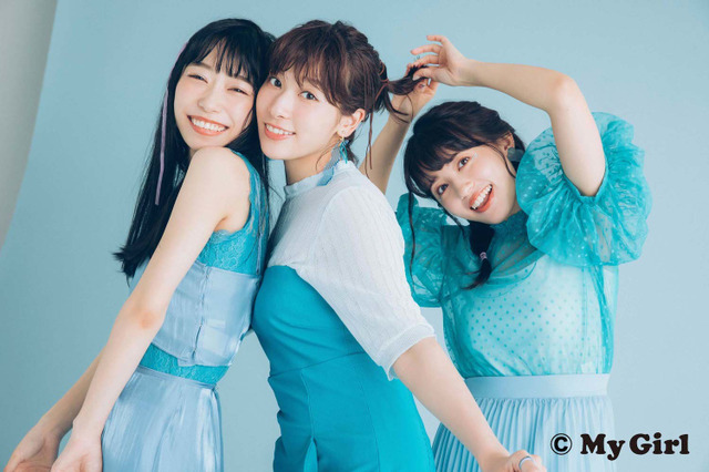 “Aqours”伊波＆逢田＆小林がカバー彩る！注目女性声優たちは平成最後の夏に何思う…雑誌「My Girl」 画像