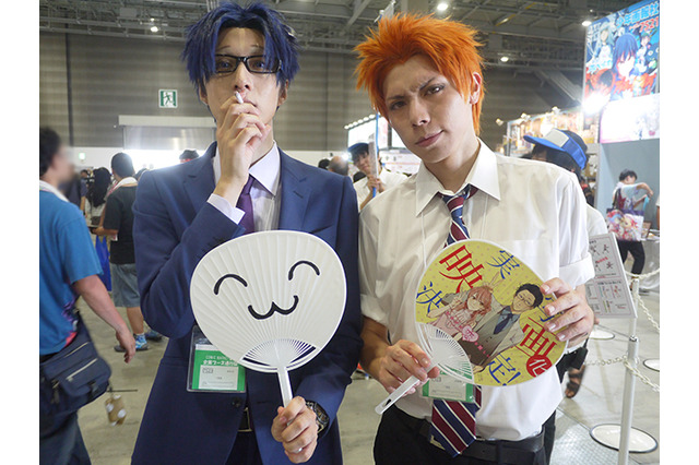 「ヲタ恋」二藤と樺倉のコスプレがお出迎え！  一迅社ブースレポ【コミケ94】 画像