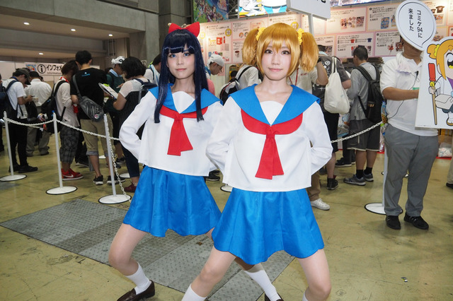 ポプテピにグラブルが切手に！ 売り子は郵便局員な郵便局ブースレポ【コミケ94】 画像