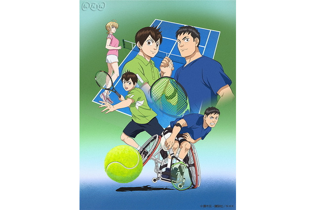 「ベイビーステップ」丸尾が“車いすテニスNo.1プレイヤー”と対決！「アニ×パラ」第3弾、8月25日放送 画像