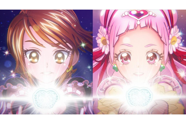 「映画プリキュア」キュアエール＆キュアブラックの“ミライクリスタル”が入場者特典に 画像