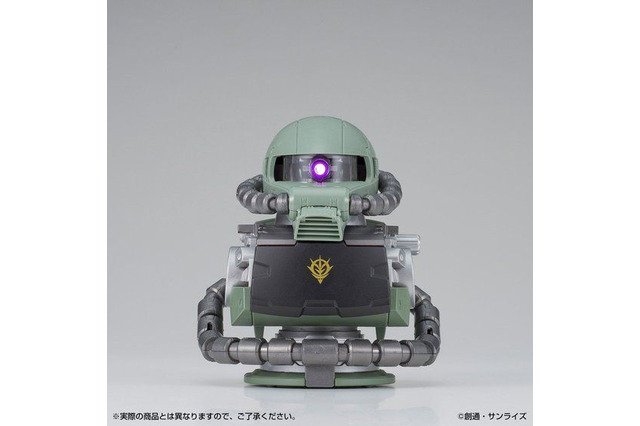 「機動戦士ガンダム」モノアイが光る、点灯音が鳴る！ 「ザクヘッド」シリーズに量産型ザクII登場 画像