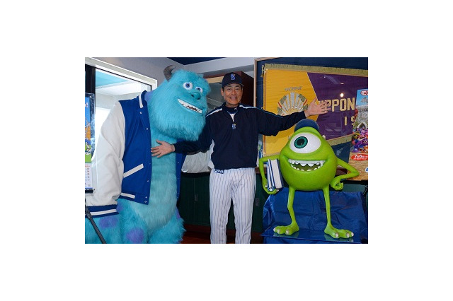 横浜スタジアムが「モンスターズ・インク」試写会場　中畑監督「マイクとサリーも頑張れ！！」と応援 画像
