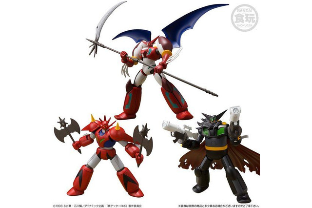 「ゲッターロボ」真ゲッター１＆ゲッタードラゴン＆ブラックゲッターがスーパーミニプラで登場 画像