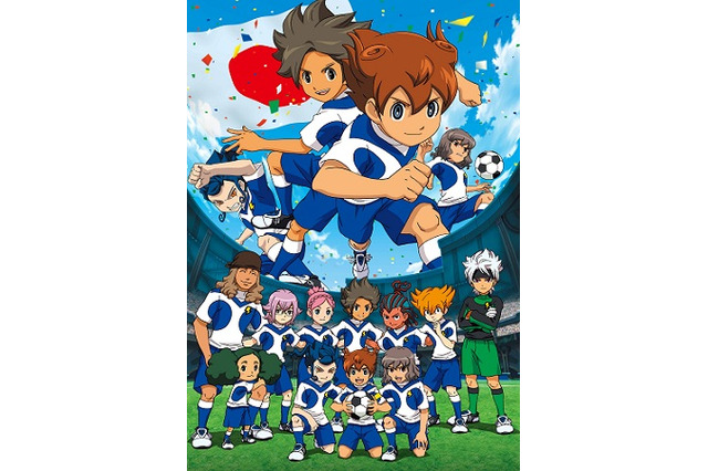 アニメ「イナズマイレブンGO ギャラクシー」　5月8日スタート　題字に書家・紫舟さん 画像