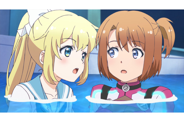 「ソラとウミのアイダ」波乃と仲直りしようする春…その後をつける怪しい金髪の少女とは？第3話先行カット 画像