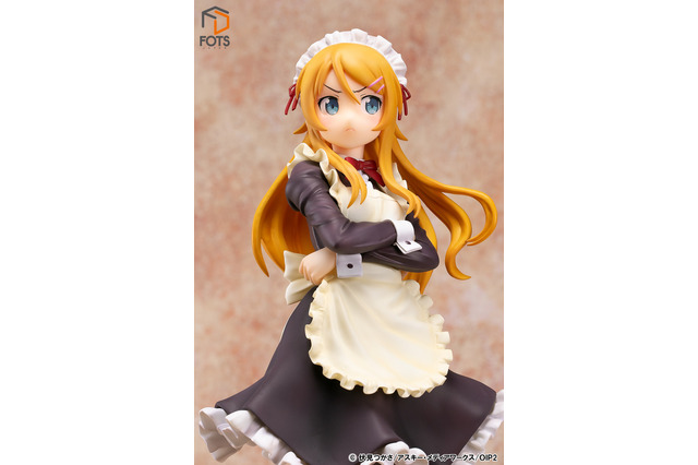 「俺妹」桐乃がメイド服姿でフィギュア化！ への字口＆眉をひそめた表情がキュート 画像