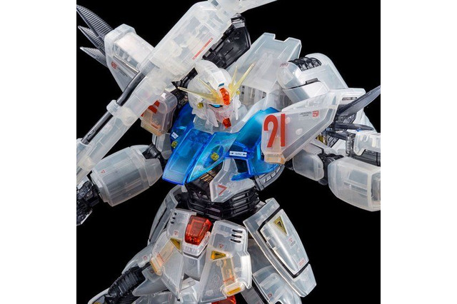 「ガンダムF91」 ”質量を持った残像”をMGでキット化！ クリアパーツで表現 画像