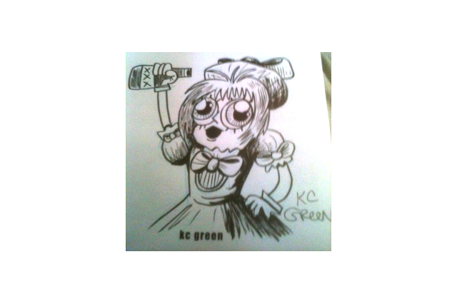 KC Green's “The Anime Club” 画像