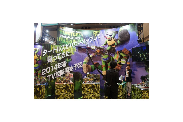 「ミュータントタートルズ」2014年春、国内TV放映開始予定 東京おもちゃショーで明らかに 画像