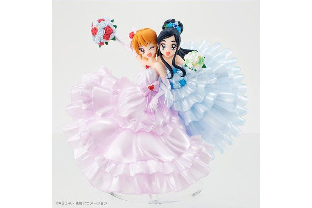 「ふたりはプリキュア」なぎさ＆ほのかの光り輝くドレス姿！15周年メモリアルフィギュア登場 画像
