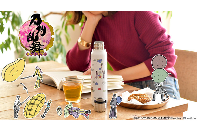 刀剣男士とフルーツのカワイイ融合！イラストレーター鬼頭祈とのコラボアイテム登場 画像