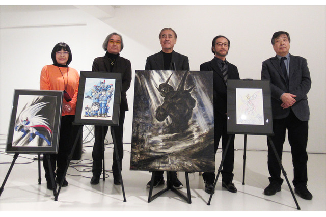 「ガンダム」大河原邦男が描く両津勘吉に、「FF」天野喜孝のガンダム!? 「ラフ∞絵」取材会レポート 画像