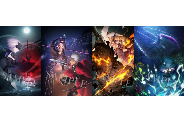「Fate[HF]」来場特典の「FGO」“概念礼装”イラスト公開！ セイバーオルタ、マシュら描かれた全4種 画像