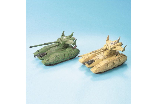 「ガンダム」ジオンの大型戦車“マゼラ・アタック”、1/144キット再販！ 分離・合体機能も再現 画像