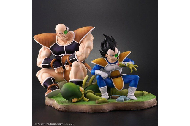 「ドラゴンボールZ」ベジータ＆ナッパの初登場シーンが立体化！フィギュア新ブランド始動 画像