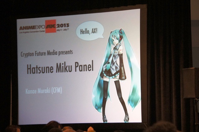 初音ミク英語版　米国アニメエキスポでも発表イベント　英語で活躍するボカロP登場に期待 画像
