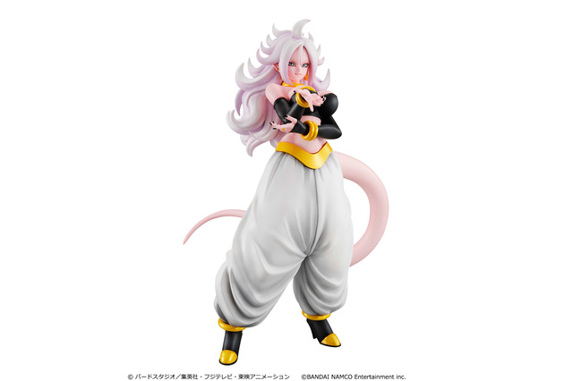 「ドラゴンボール」人造人間21号、“変身Ver.”でフィギュア化！ 尻尾、肌、そして“善と悪”の顔も再現 画像