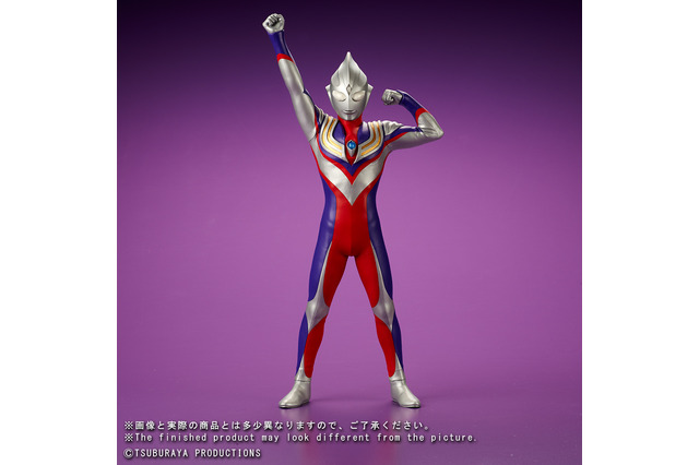 「ウルトラマンティガ」登場ポーズを再現したリアルソフビフィギュアが商品化 画像
