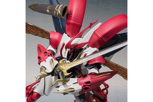 「聖戦士ダンバイン」“ナの国近衛騎士団長仕様”ヴェルビンが立体化！ 赤＆白のカラーリングに注目 画像