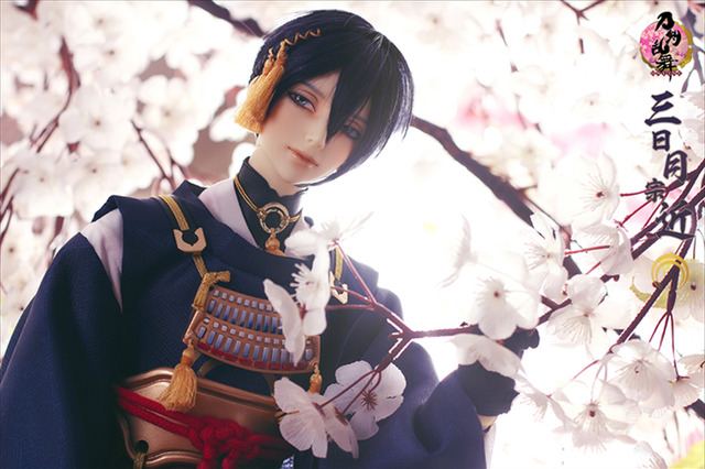 「刀剣乱舞」三日月宗近がキャストドール（球体関節人形）に！優雅な衣装や刀まで完全再現 画像