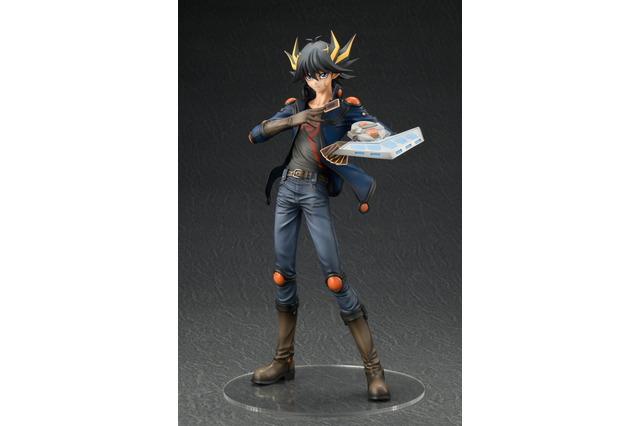 おい、デュエルしろよ「遊☆戯☆王5D's」シンクロ召喚の使い手・不動遊星がフィギュア化 画像