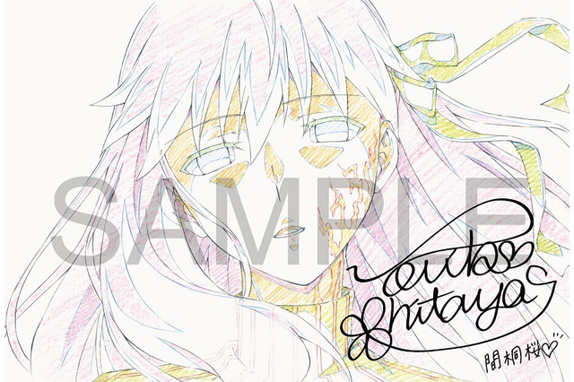 「Fate[HF]II」第8週目特典は“原画ポストカードセット”！ 下屋則子ら、キャスト陣の複製サイン入り 画像