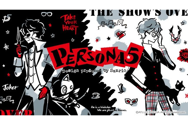 「ペルソナ5」サンリオがデザインプロデュースしたグッズ登場！ デフォルメ＆等身デザインの2ライン 画像