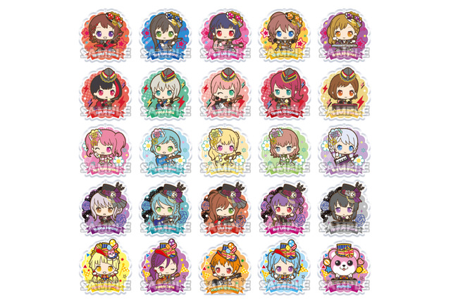 ガルパ×サンリオ♪ 25人が可愛くデフォルメされたグッズ登場！期間限定ストア 画像