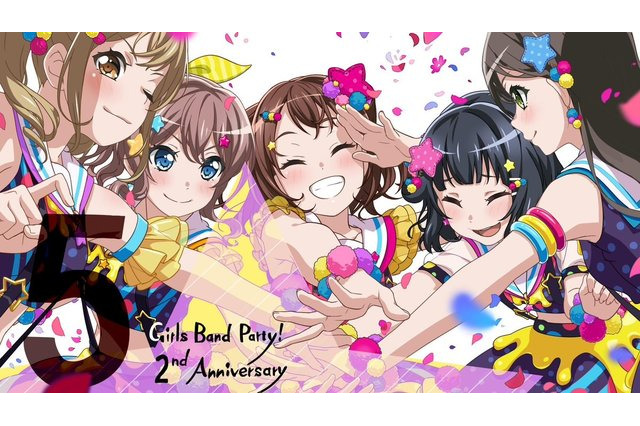 「バンドリ！」2周年まであと少し...カウントダウンムービー公開！ 第1弾は“Poppin'Party”編 画像