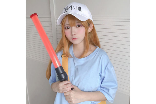 【コスプレ】「はたらく細胞」血小板が似合う♪ あどけない顔立ちの中国人レイヤーSharksameに注目【写真29枚】 画像