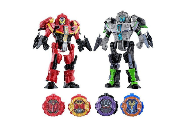 「仮面ライダージオウ」“タイムマジーン”ゲイツ機＆ウォズ機がセットでフィギュア化 画像
