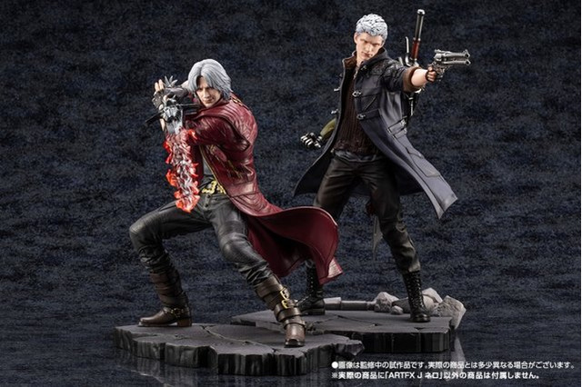 「デビル メイ クライ 5」最強の悪魔狩人“ダンテ”＆若きデビルハンター“ネロ”、1/8フィギュアで登場！ 画像