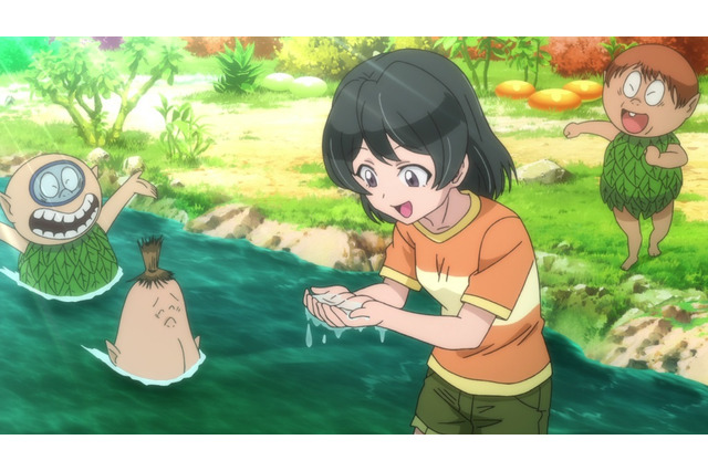 「ゲゲゲの鬼太郎」木の子が住む美しい森に迷い込んだみやび、無邪気に遊び始めるが…52話先行カット 画像