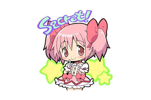 「まどか☆マギカ」がLINEスタンプ 　まどか、ほむらなど5人の魔法少女とキュゥべえ登場 画像