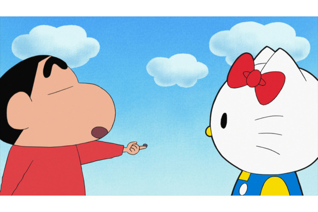 「クレしん」“ハローキティ”が5月10日放送回に登場！ ニセモノ・ブリィちゃんが現れて… 画像