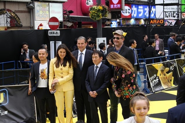 映画「名探偵ピカチュウ」ライアン・レイノルズが新宿歌舞伎町で“ピカピカ～”　ワールドプレミアレポート 画像