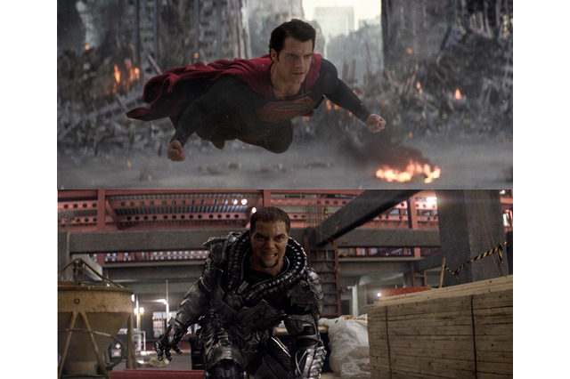 日本アニメの影響も？「マン・オブ・スティール」話題のクライマックスバトル、ネット初公開 画像
