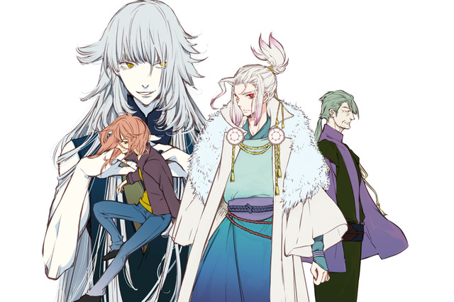 神谷浩史、宮野真守、蒼井翔太が謎の“戦国ロック活劇”に参戦！ 「ガンダムOO」水島精二×高河ゆんが再タッグ組む新企画 画像