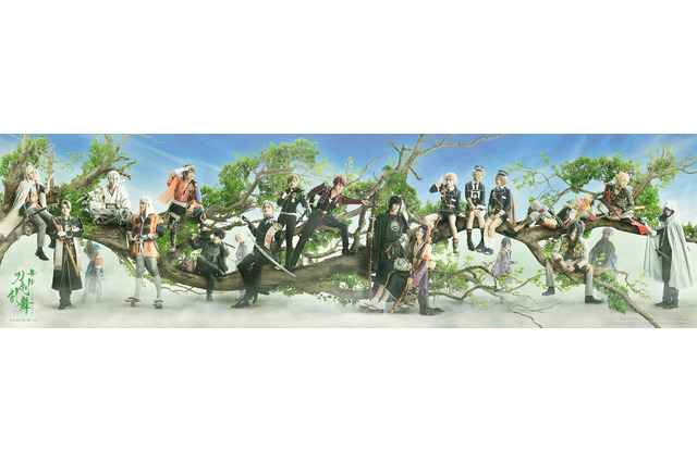 舞台「刀剣乱舞」総勢“22振り”の刀剣男士が集結！圧巻のキービジュアル公開 画像