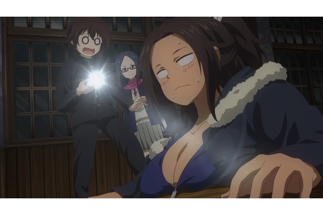 「なんでここに先生が!?」旧校舎を見回る高橋たちの前に、葉桜先生が現れ…第9話先行カット 画像