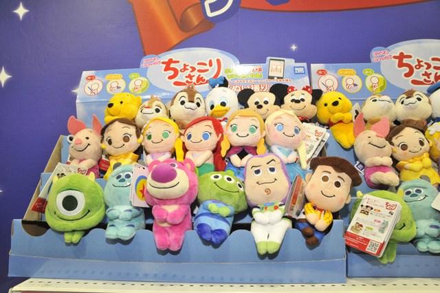 ディズニーのぬいぐるみ50体以上が大集合！ タカラトミーアーツブース【東京おもちゃショー2019】 画像