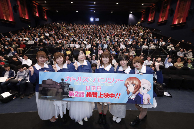 「ガールズ＆パンツァー 最終章」第2話、“あんこうチーム”集結した初日舞台挨拶レポ 画像