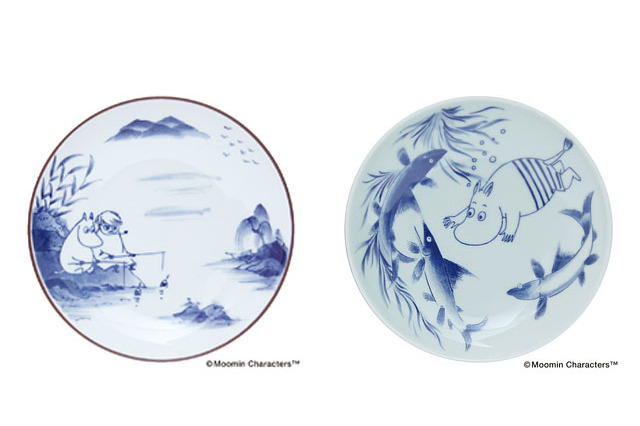「ムーミン」の世界観を表現した絵付けの器　amabroから登場 画像
