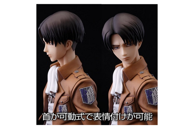 リヴァイ兵長(お掃除版) アニメイト限定販売　人類最強の戦士がフィギュアに 画像