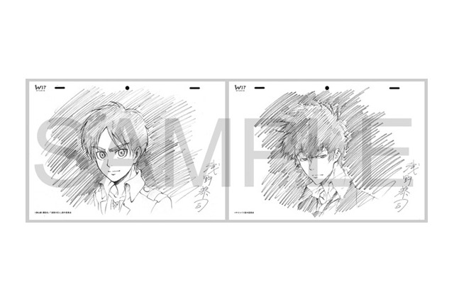 「進撃の巨人」「サイコパス」キャラクターデザインの浅野恭司　原画展を古河で開催 画像