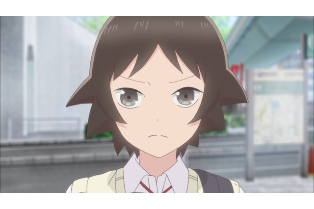 「女子高生の無駄づかい」高校進学で再会した田中、菊池、鷺宮！だが田中の様子が…第1話先行カット 画像