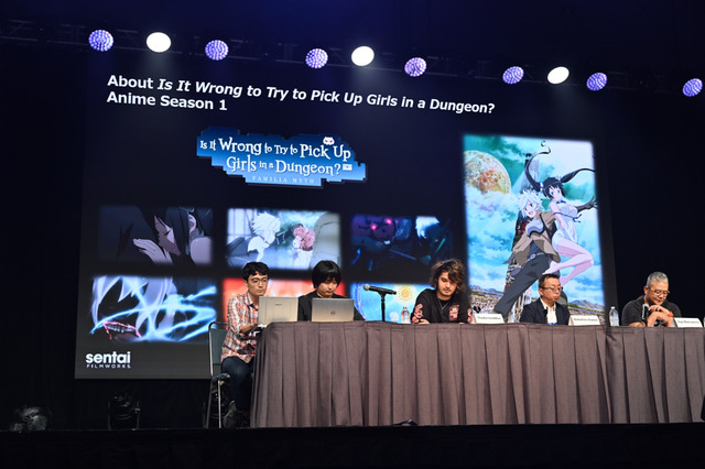 「ダンまち」制作秘話に北米ファン歓喜！ 原作者＆アニメスタッフ登壇の「Anime Expo 2019」レポート 画像